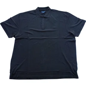 Pánské tričko s límečkem - polokošile černá krátký rukáv 7XL - 10XL Maxfort ODE-MAX-5000999 - 10XL