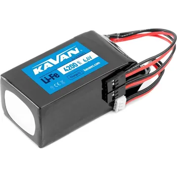 RC náhradní díl KAVAN Li-Fe 4200mAh/6,4V RX - expresní doprava