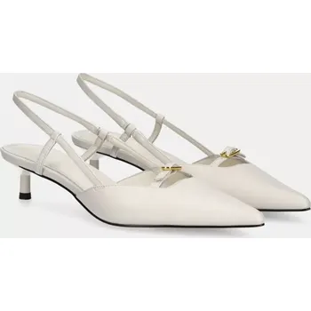 Dámské lodičky Kožené lodičky Answear.LAB bílá barva LT765.96.1 00X, EUR 41