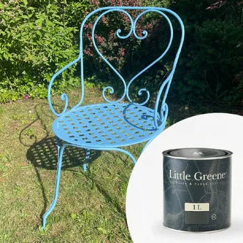 Olej na dřevo Little Greene Barva na kovový nábytek - Vysoký lesk olej 1L - Traditional Oil Eggshell Vyberte odstín:: True Taupe (240)