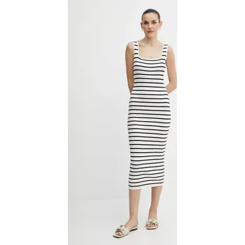 Dámské šaty Šaty Morgan RMDEBI béžová 01A, vel. XL