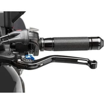 Auto-moto PUIG Páčka spojky bez adaptéru PUIG 270NA dlouhé černá/modrá