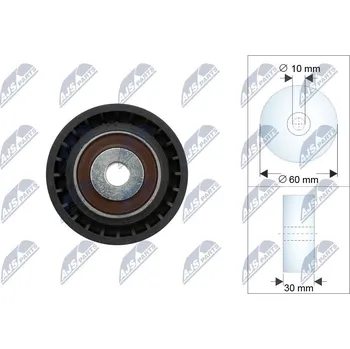 Vratná/vodicí kladka, ozubený řemen NTY RNK-CT-066