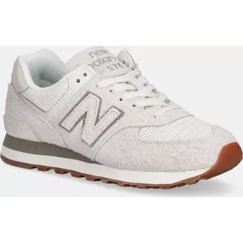 Pánská obuv Semišové sneakers boty New Balance 574 WL574BEM béžová 01X, EUR 38