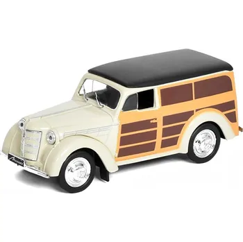 autíčko DeAgostini Moskvič 400-420 dodávka 1:43 Autolegendy SSSR časopis s modelem #77 Moskvič 400 420 dodávka - kovový model auta