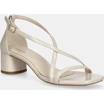 Dámské sandále Kožené sandály Vagabond Shoemakers PIPER béžová barva, 5921-160-37 5921.160.37 01X, EUR 38