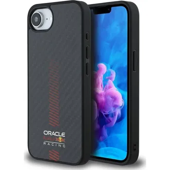 Náhradní kryt pro mobilní telefon Red Bull Carbon Powerbar MagSafe zadní kryt pro iPhone 16e Black