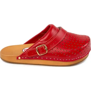 Dámská obuv Buxa Dřeváky pro fit postavu CE2 - červená Velikost: 41