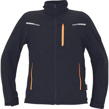 Pánská softshellová bunda AMER softshell bunda - XXL, černá