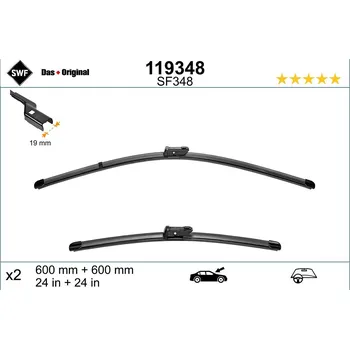 List stěrače VALEO 119348