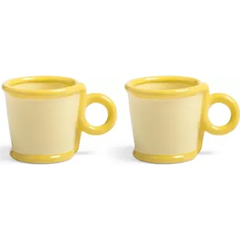 Sada hrnků &k amsterdam 100 ml 2-pack žlutá barva 2844.01 11X