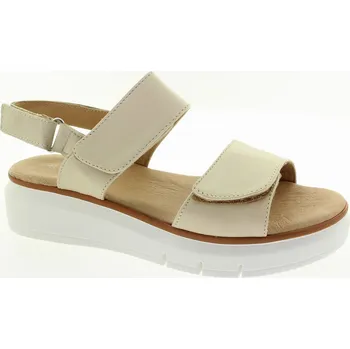 Dámské sandále EASY'N ROSE Dámské kožené přírodní sandály 797-002-CONCHIGLIA-255 Velikost 38