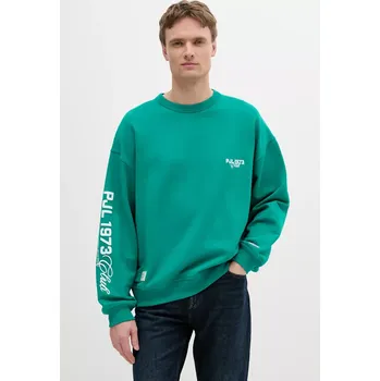 Pánská mikina Bavlněná mikina Pepe Jeans COLVILLE CREW PM582841 zelená 77X, vel. L