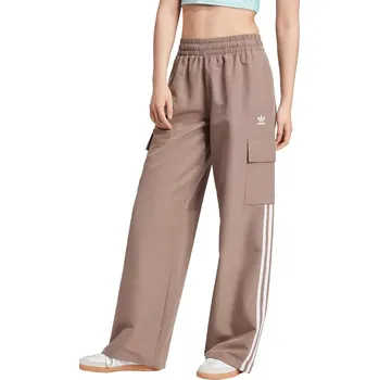 Dámské kalhoty Kalhoty adidas Originals Adicolor 3-Stripe Cargo Pants JC8138 béžová 80X, vel. XS