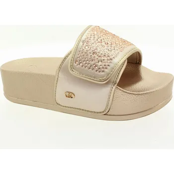 Dámské pantofle LIU JO Dámské béžové pantofle BA5099TX00100178-CIPRA-355 Velikost 36