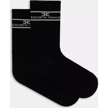 Pánské ponožky Ponožky Elisabetta Franchi dámské, černá barva, CZ10L52E2 99A, vel. M