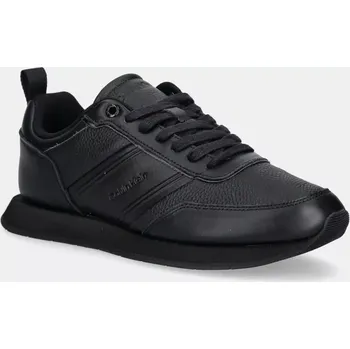 Pánská obuv Tenisky Calvin Klein LOW PROF RUNN LACEUP TAPE HM0HM01897 černá 99X, EUR 40