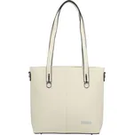 Dámská kabelka na rameno světle krémová - Delami Royal Class krémová