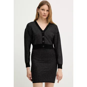 Dámský svetr Kardigan Guess KHLOE W5GR08.Z3MN2 černá 99X, vel. XL