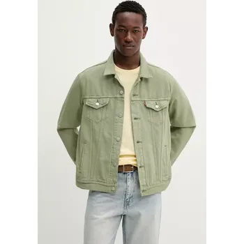 Pánská větrovka Džínová bunda Levi's 72334 zelená 91X, vel. S