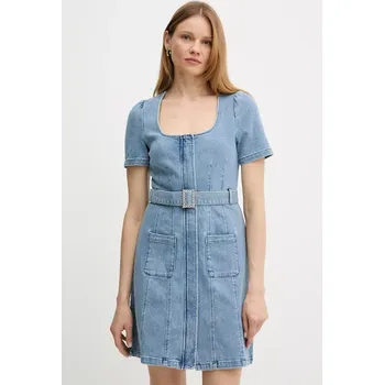 Dámské šaty Džínové šaty Morgan RUBIL modrá 55J, vel. 36