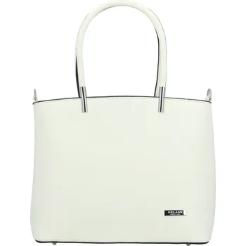 Kabelka Dámská kabelka na rameno bílá - Delami Aurora bílá