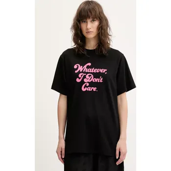 Dámské tričko Bavlněné tričko HUGO dámské, černá barva, 50539107 99X, vel. S