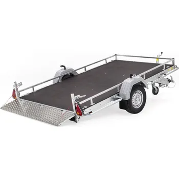 Přívěs k motorovému vozidlu Nízkopodlažní brzděný přívěs Debon Garden 175, 310x175, 1300 kg