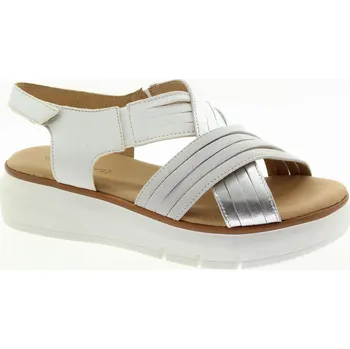 Dámské sandále EASY'N ROSE Dámské krémové kožené sandály 797-046-ROCCIA-255 Velikost 38