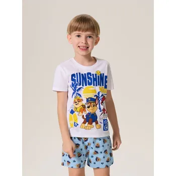 Chlapecké spodní prádlo Sinsay - Dvoudílná pyžamová souprava PAW Patrol - bílá - 013DP-00X - 013DP-00X-116