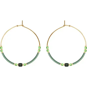 Náušnice Pozlacené náušnice Lilou 252/35/KOL/ZIE/PO zlatá GLD, vel. ONE SIZE