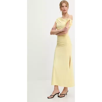 Dámské oblečení Šaty Answear.LAB 23328.fjk žlutá 11X, vel. L