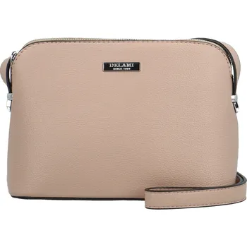 Kabelka Dámská crossbody kabelka starorůžová - Delami Glamore růžová