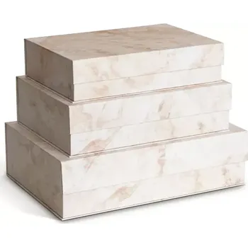 Úložný box Sada úložných boxů Bigso Box of Sweden 3-pack 123389433.99 béžová 02X