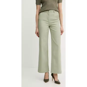 Dámské džíny Džíny Morgan PCLANA dámské, high waist, PCLANA zelená 91X, vel. 38