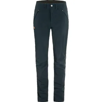 Dámské kalhoty kalhoty turistické dámské FJÄLLRÄVEN Abisko Trail Stretch Trousers W Dark Navy - 40/L