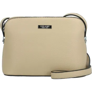 Kabelka Dámská crossbody kabelka béžová - Delami Glamore béžová