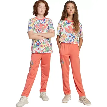 Chlapecké kalhoty Dětské tepláky adidas Originals JC6680 oranžová 23X, vel. 158