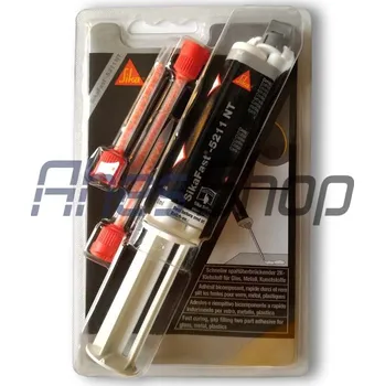 Průmyslové lepidlo SikaFast 555 L03 10ml (AB) - šedá