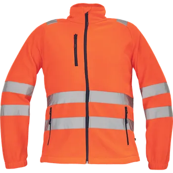 Pánská mikina ALMERIA HV FLEECE mikina - XXL, oranžová