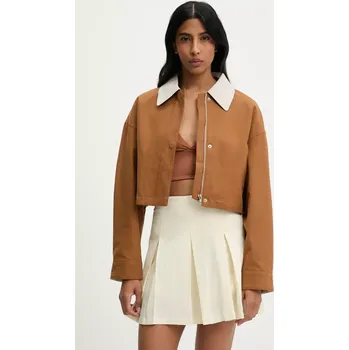 Bavlněná bunda Answear.LAB 240384.hak hnědá 82X, vel. M