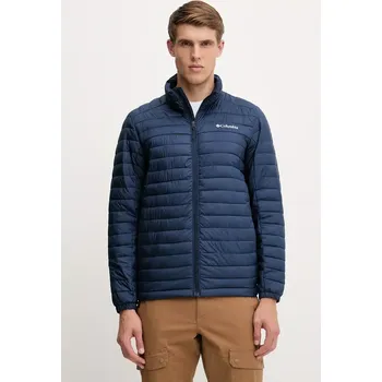 Pánská softshellová bunda Sportovní bunda Columbia Silver Falls II tmavomodrá barva, 2098734 59X, vel. XL