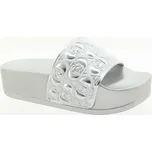 LIU JO Dámské stříbrné pantofle BA5097EX25200532-SILVER-355 Velikost 41