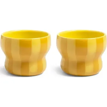 Sklenice Sada pohárků &k amsterdam 200 ml 2-pack žlutá barva 2845.02 11X