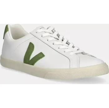 Dámské tenisky Kožené tenisky Veja Esplar Logo dámské, bílá barva, EO0203881A 00X, EUR 38