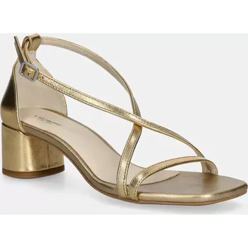Dámské sandále Kožené sandály Vagabond Shoemakers PIPER zlatá barva, 5921-183-81 5921.183.81 GLD, EUR 39