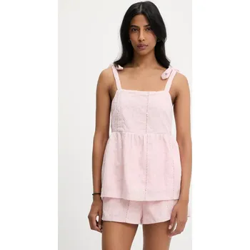 Dámská halenka Halenka a šortky Answear.LAB ps9175abs.fos růžová 30X, vel. M