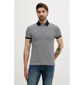 Pánské tričko Polo tričko Tommy Hilfiger MW0MW17771 námořnická modř 59A, vel. S