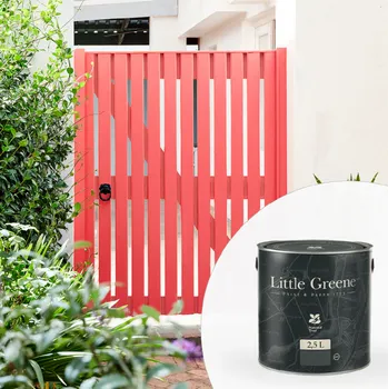 Barva na vlasy Little Greene Barva na plot - Matná - 2,5L - Intelligent Exterior Eggshell Vyberte odstín:: Pearl Colour (100)