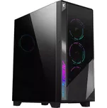 GIGABYTE AORUS C500/Midi Tower/Transpar./Černá
